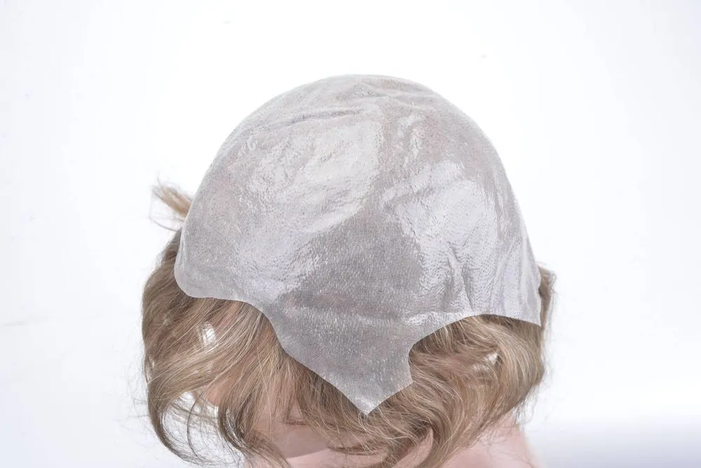 Lace front wig cap construction detail